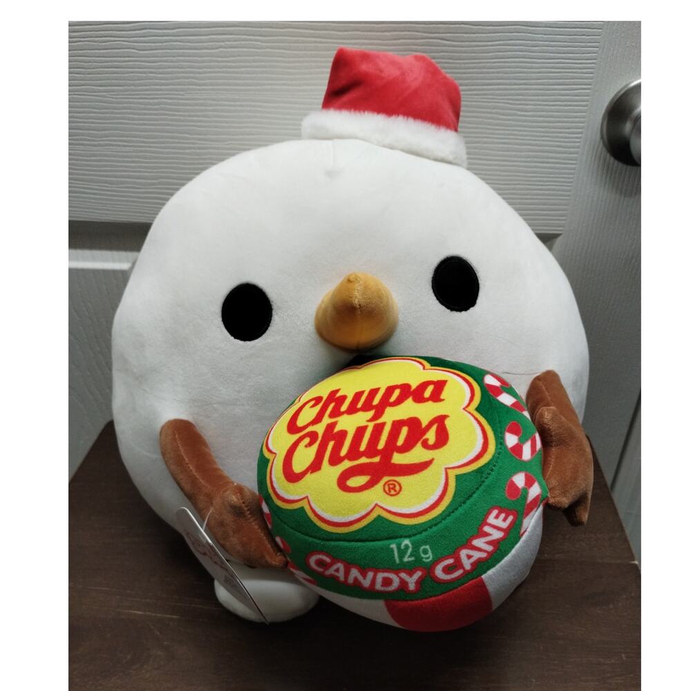 NWT Snackles Christmas Jack Snowman Chupa Chups 14 Inch Plush by ZURU 2024